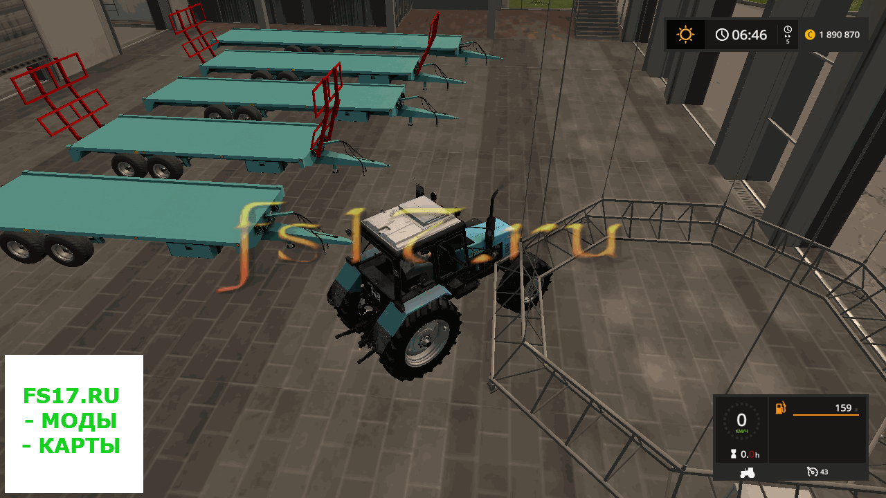 Пак прицепов PLATEAUX LAIR V1.0.0.0 для Farming Simulator 2017