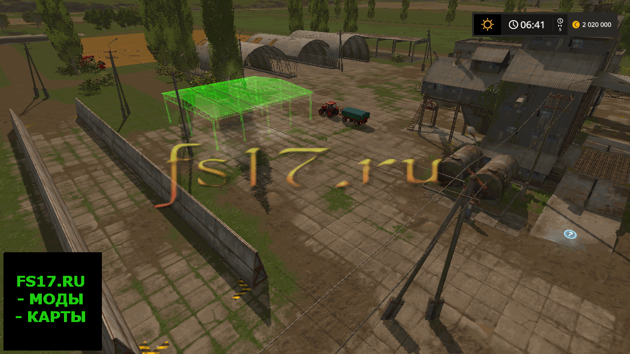 Навес HALA G-259 V1.0.0.0 для Farming Simulator 2017