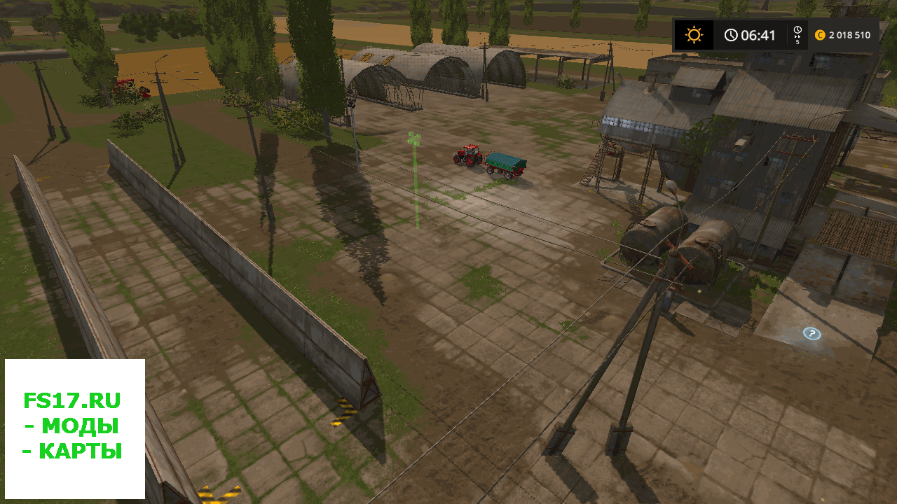 Пак прожекторов v 1.0.0.0 для Farming Simulator 2017