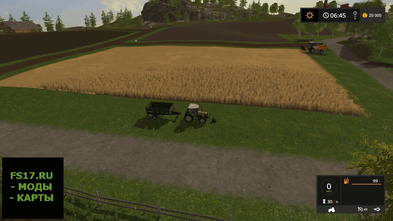 Карта Bjorn holm v 1.3 для Farming Simulator 2017