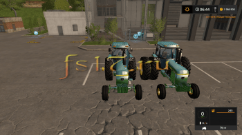 Трактор John Deere v 1.1 для Farming Simulator 2017