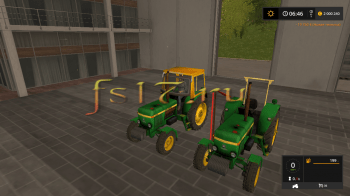 Пак тракторов John Deere 1030 v 1.0 для Farming Simulator 2017
