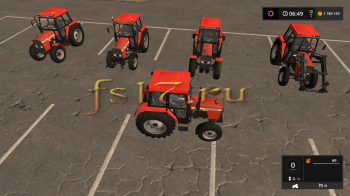 Трактор URSUS 4512 V1.1 для Farming Simulator 2017