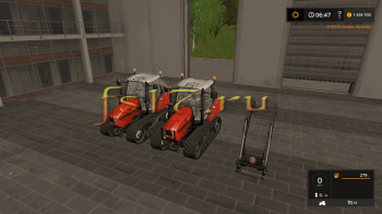 Трактор M82 SAME KRYPTON V1.0 для Farming Simulator 2017