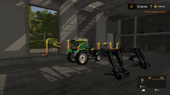 Фронтальный погрузчик QUICKE Q930 V1.0.0.0 для Farming Simulator 2017