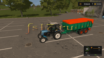 Прицеп AGUAS TENIAS TANDEM 18T V1.0 для Farming Simulator 2017