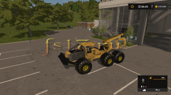 Трелевочный трактор GRAPPLE SKIDER V1.0 для Farming Simulator 2017