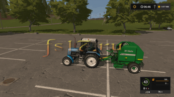 Тюкопресс MCHALE F550 BY ACR MODS для Farming Simulator 2017