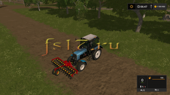Фронтальный культиватор VADERSTAD FRONT TILLER V1.0.0.0 для Farming Simulator 2017