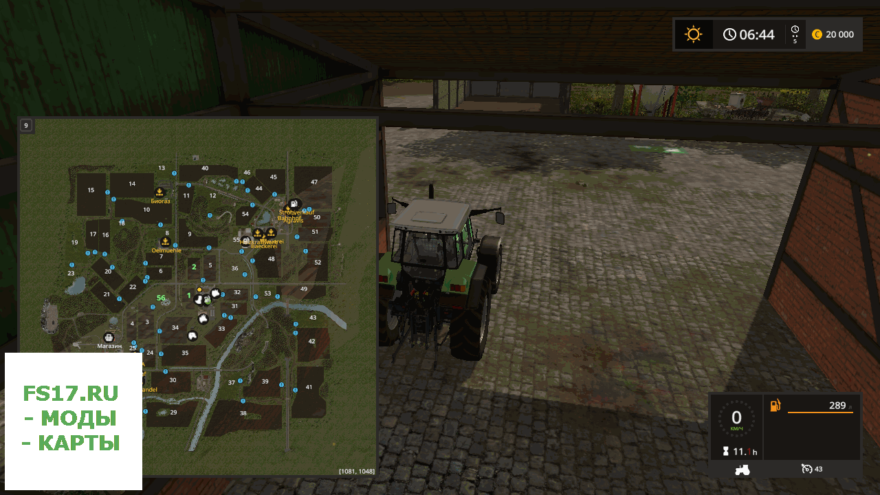 Карта On The Hills v 1.2 для Farming Simulator 2017