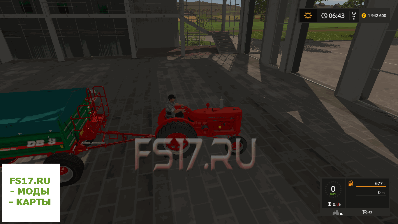 Трактор MCCORMICK-DEERING W9 V1.1 для Farming Simulator 2017