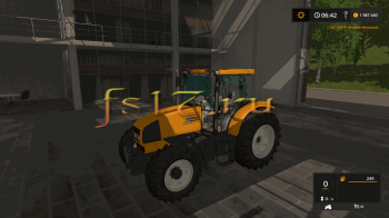 Трактор RENAULT ARES 550 RZ V1.4 для Farming Simulator 2017