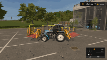 Вилы GRAYS SGH12T BUCKRAKE V1.0.0.0 для Farming Simulator 2017