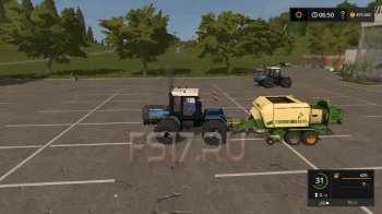 Тюкопресс KRONE BIG PACK 120-80 V2.1.0.0 для Farming Simulator 2017