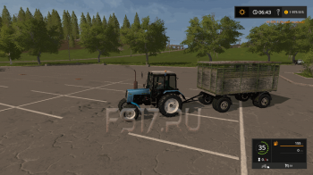 Прицеп скотовоз HL51.88 VIEHHANGER V1.0 для Farming Simulator 2017