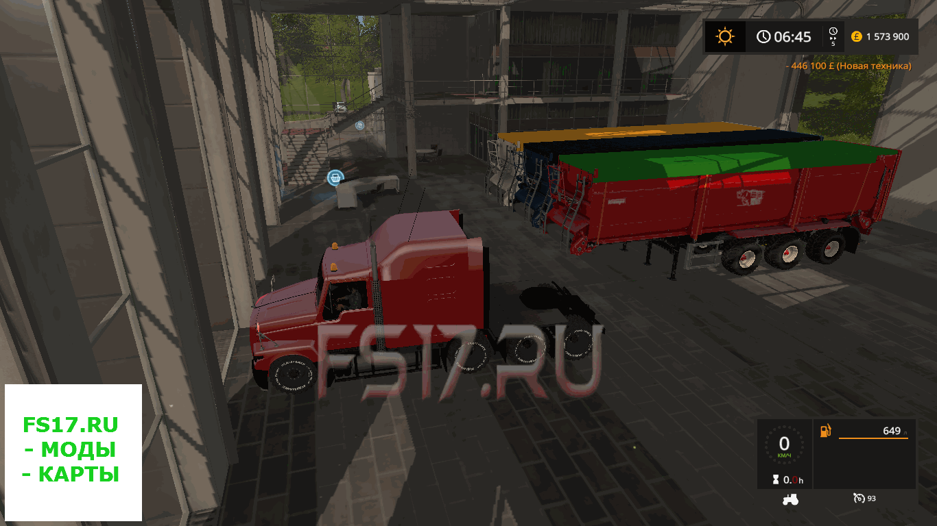 Прицеп KRAMPE BANDIT SB30/60 BY BONECRUSHER6 для Farming Simulator 2017