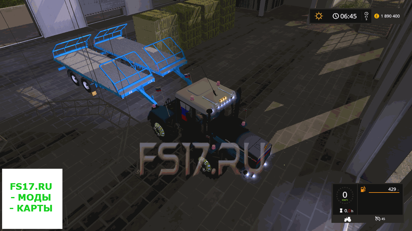 Прицеп ПР-9 Ярославич v 1.0 для Farming Simulator 2017