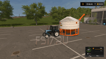 Перевозимый бункер AHRENS FIELD BIN V1.3.1 для Farming Simulator 2017