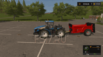 Разбрасыватель навоза GILIBERT HELIOS 15 V1.0 для Farming Simulator 2017