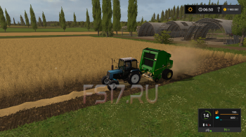 Тюкопресс JOHN DEERE 568 V1.1 для Farming Simulator 2017