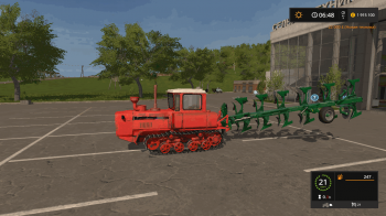 Трактор ДТ 175 Волгарь v 1.1 для Farming Simulator 2017