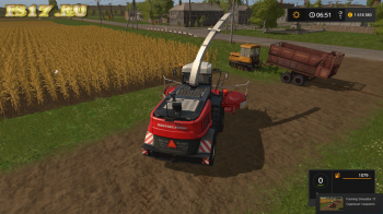 Силосный прицеп ПРТ 10  V1.0 для Farming Simulator 2017
