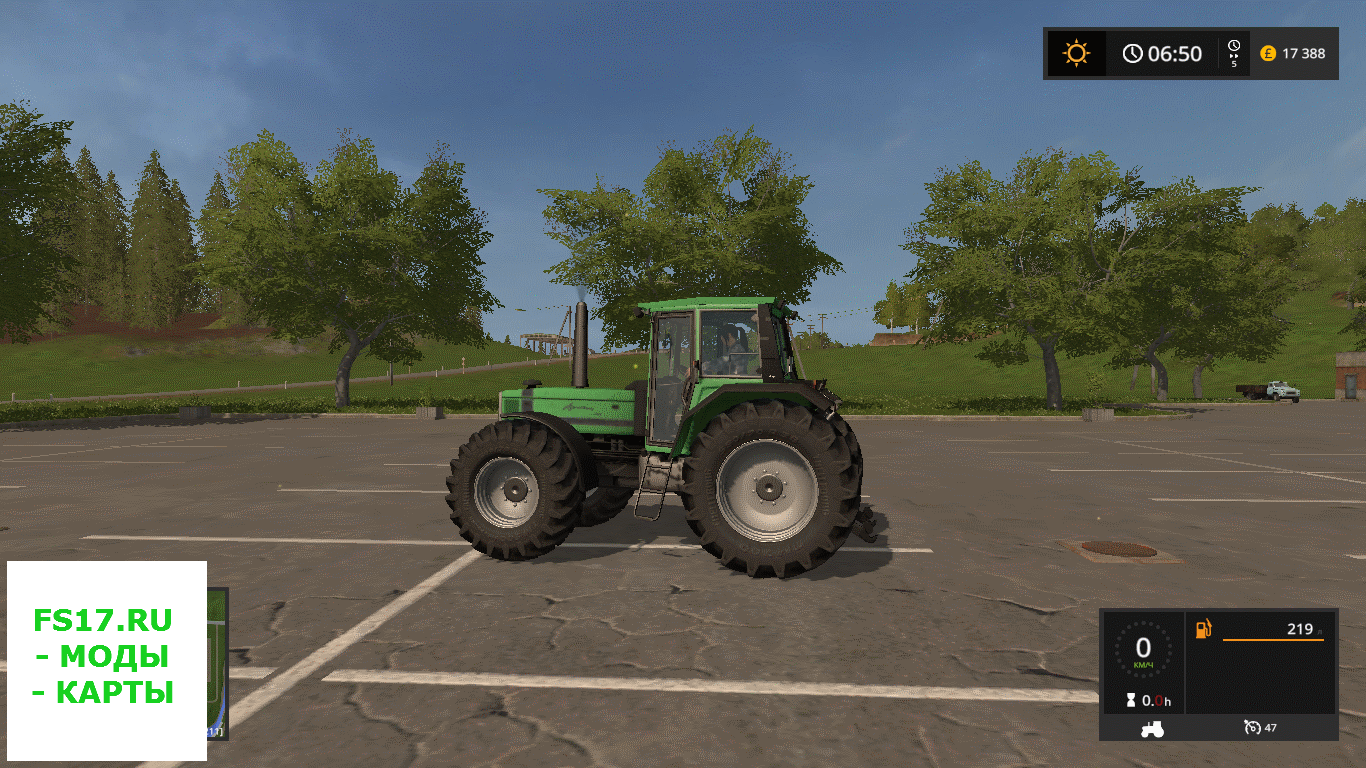 Трактор Deutz AgroSun 140 v 1.1 для Farming Simulator 2017