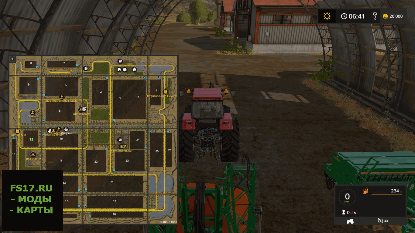 Карта WHO DAT WHO DER RANCH V1.0.0.3 для Farming Simulator 2017