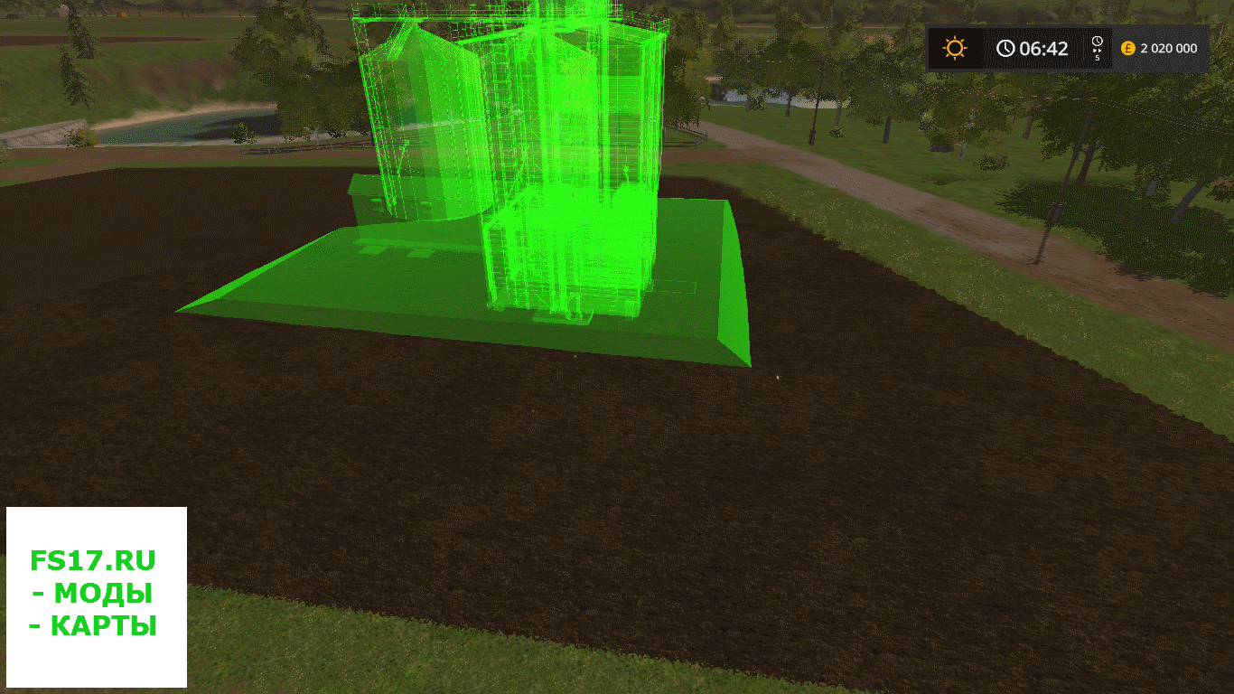 Производство сахара PLACEABLE SUGAR FACTORY V1.0 для Farming Simulator 2017