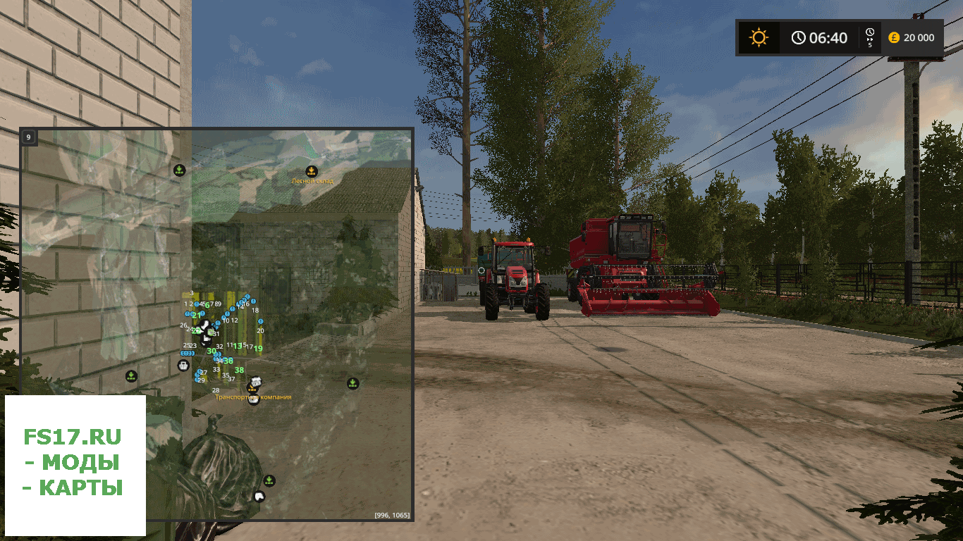 Карта PSARY MAP V1.0 для Farming Simulator 2017