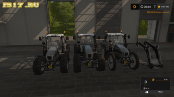 Трактор SAME FORTIS 140-240 MORE REALISTIC V1.2 для Farming Simulator 2017