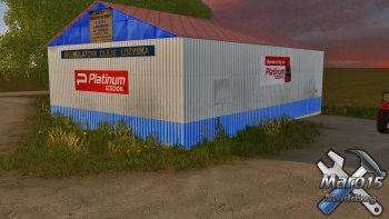 Объект GE SHOP WITH MACHINE PARTS V1.0 для Farming Simulator 2017