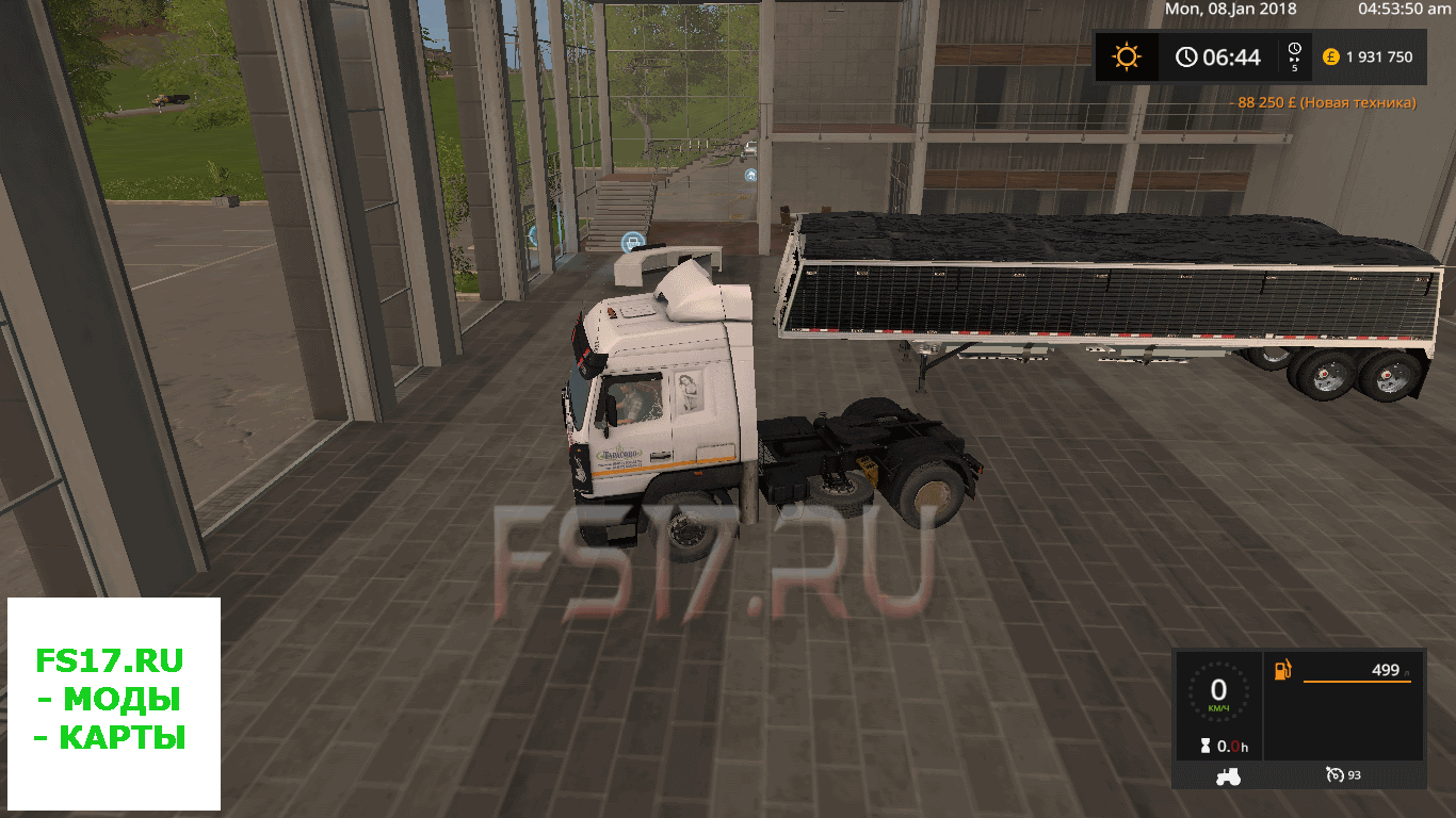 Полуприцеп TIMPTE SL AG SERIES HOPPER V1.0 для Farming Simulator 2017