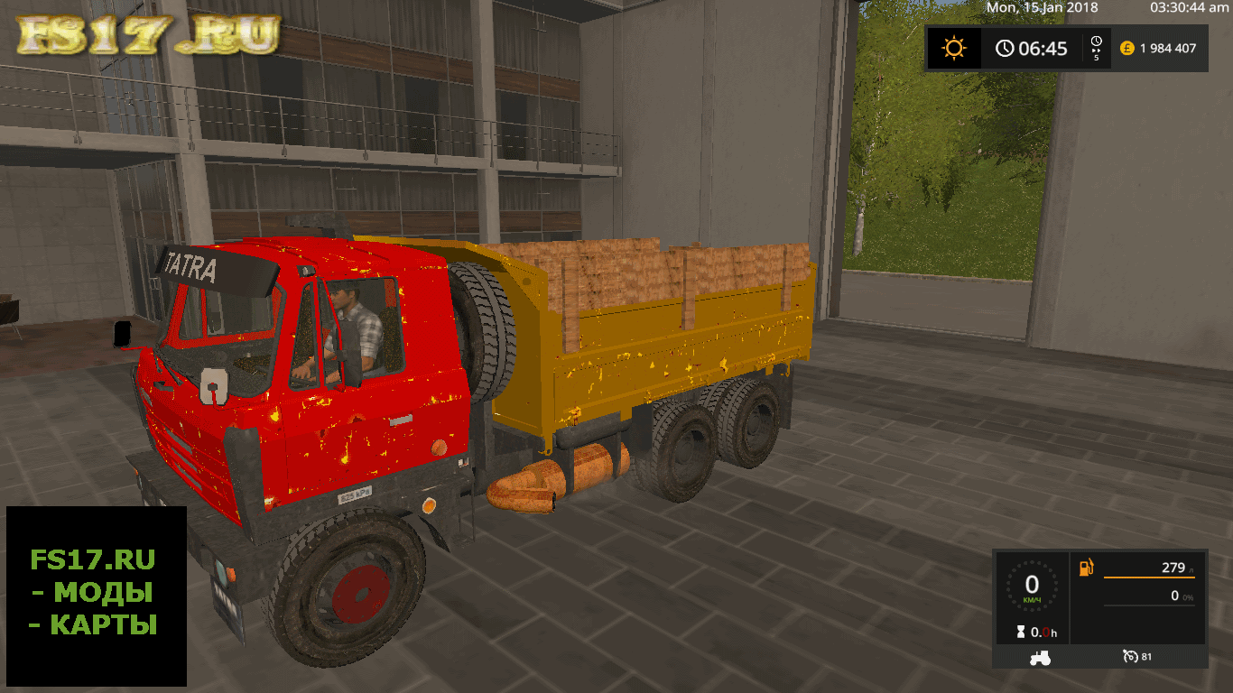 Грузовик Tatra T815 S3 v 1.0 для Farming Simulator 2017