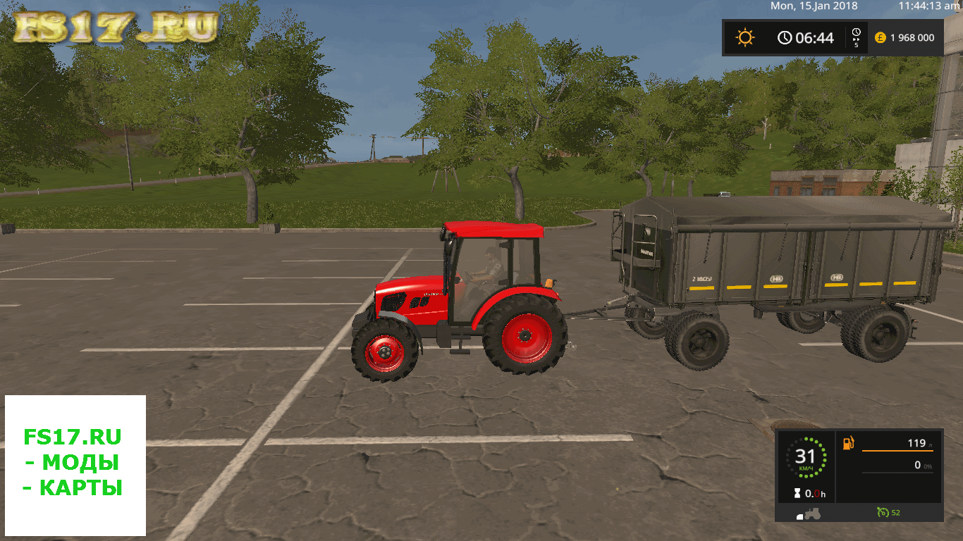 Прицеп Brantner Z 18051 V10 для Farming Simulator 2017 Farming Simulator игра Фермер Симулятор 6665