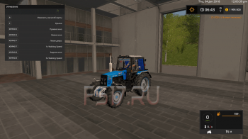 Трактор Беларус 1221 v 1.0 для Farming Simulator 2017