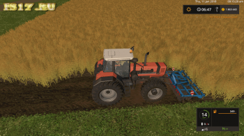 Фронтальный культиватор GORENC GRINDER 3M V1.0.0.0 для Farming Simulator 2017