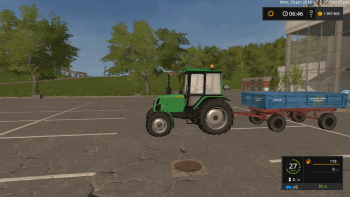 Прицеп 2 ПТС 4 v 1.2 для Farming Simulator 2017