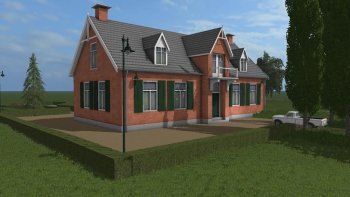 Объект GE LUXURY HOUSE (PREFAB) V1.0.0.0 для Farming Simulator 2017