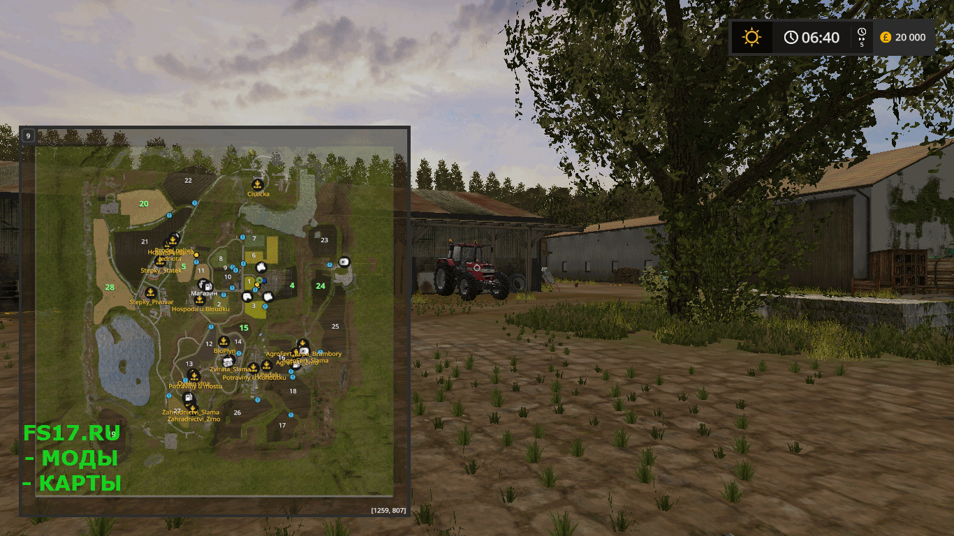 Карта ZD MALVINY 1992 V1.1.1 для Farming Simulator 2017