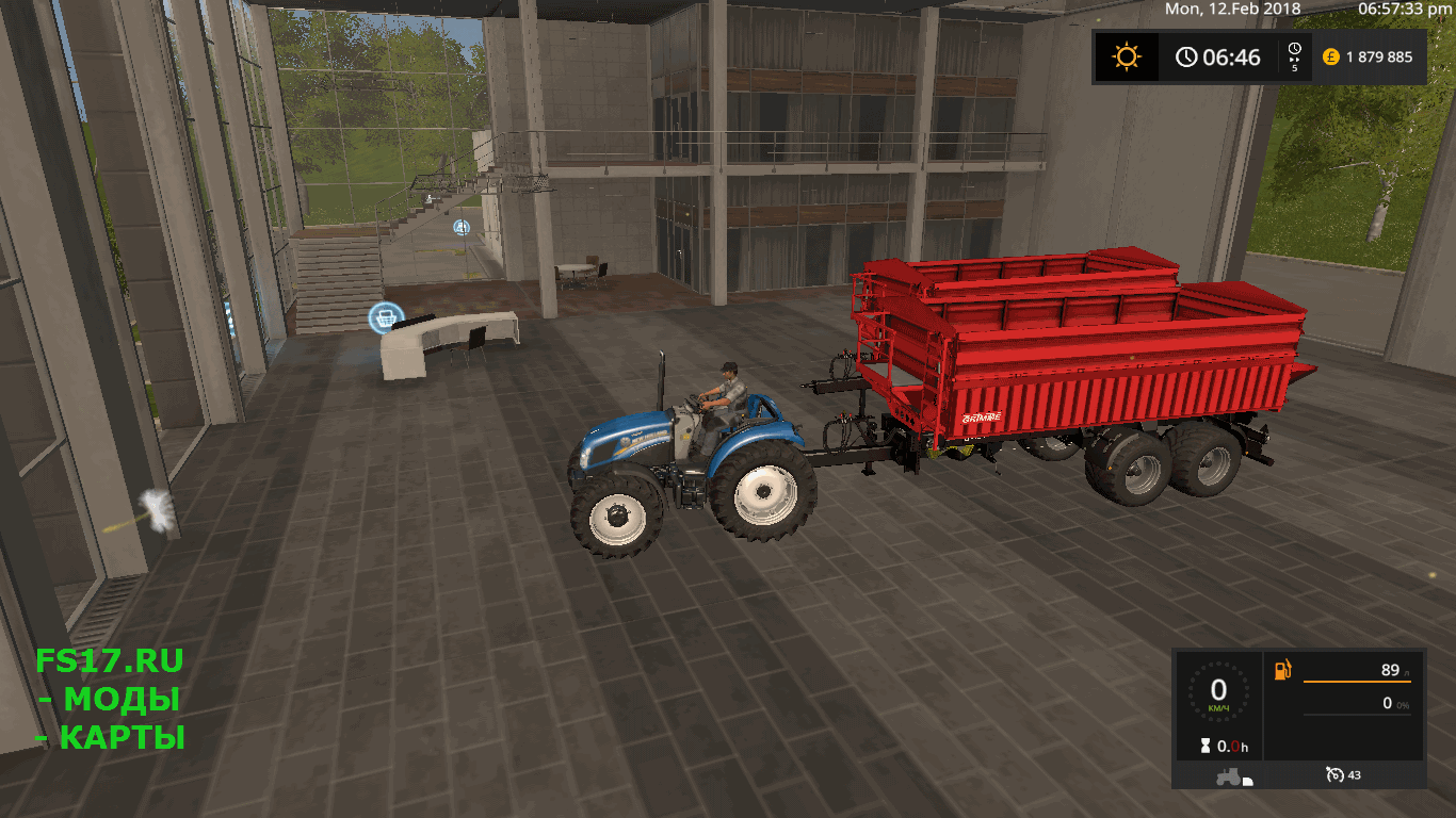 Прицеп GRIMME MULTITRAILER 190 V1.0.0 для Farming Simulator 2017