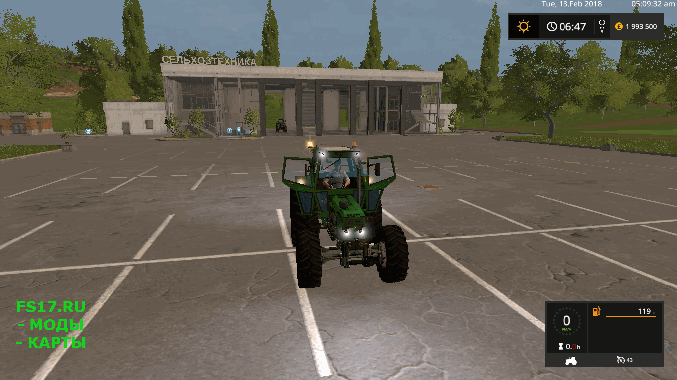 Трактор Deutz D10006 V10 для Farming Simulator 2017 Farming Simulator игра Фермер Симулятор 1455