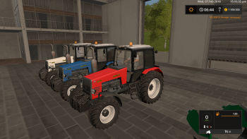 Трактор МТЗ 1221 В v 1.1.1 для Farming Simulator 2017