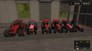 Пак тракторов Беларус v 1.3 для Farming Simulator 2017