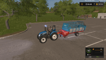 Прицеп подборщик MENGELE GARANT 432 V2.1.0 для Farming Simulator 2017