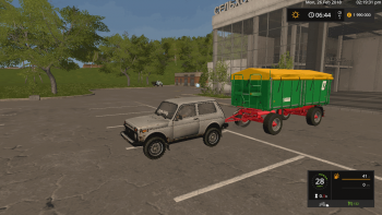 Автомобиль ВАЗ 2121 v 1.1 для Farming Simulator 2017