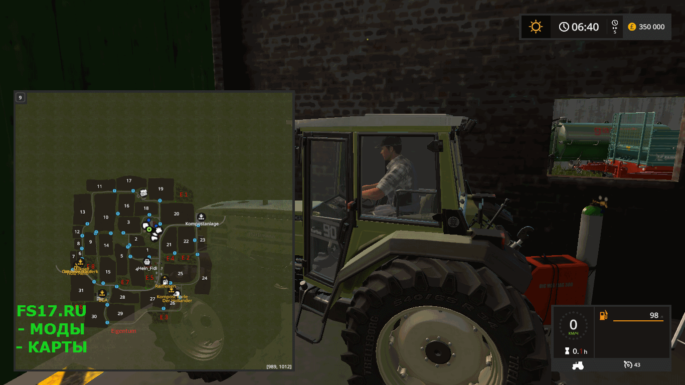 Карта CUXHAVENER UMLAND V1.1.0.0 для Farming Simulator 2017