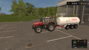 Разбрасыватель жидкого навоза CREINA CVC 25000 V1.0 для Farming Simulator 2017