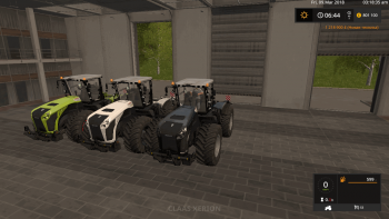 Трактор CLAAS XERION V1.0.0.0 для Farming Simulator 2017