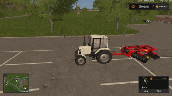 Культиватор ZMAJ Z828 V1.0 для Farming Simulator 2017